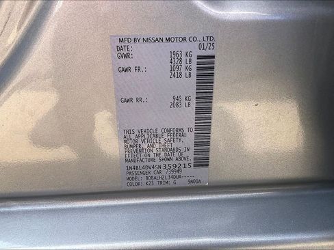 Used 2025 Nissan Altima 2.5 SV image 6