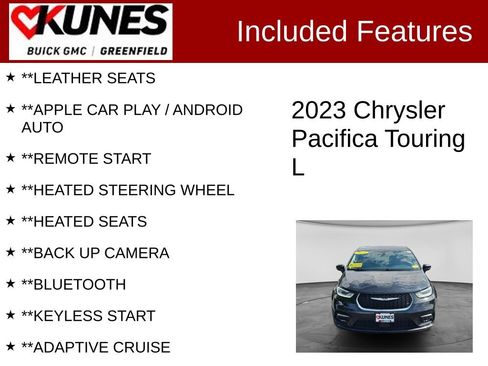 Used 2023 Chrysler Pacifica Touring-L FWD image 2