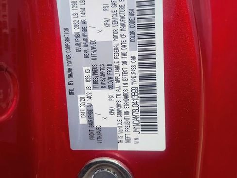 Used 2020 MAZDA MX-5 Miata RF Grand Touring RWD image 21