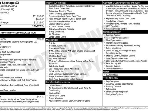 Used 2023 Kia Sportage SX FWD image 41