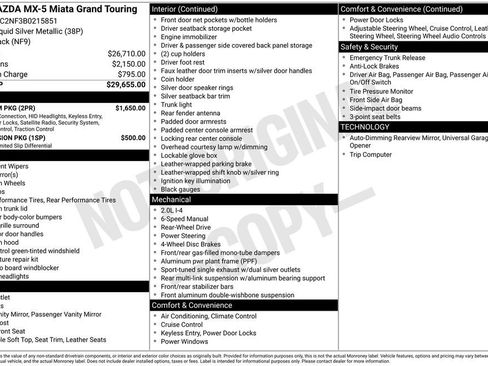 Used 2011 MAZDA MX-5 Miata Grand Touring w/ Premium Pkg image 26