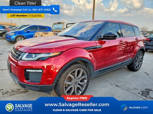 Used 2016 Land Rover Range Rover Evoque SE image 1