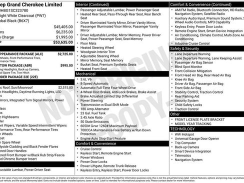 New 2025 Jeep Grand Cherokee Limited w/ Black Appearance Package AWD/4WD image 6