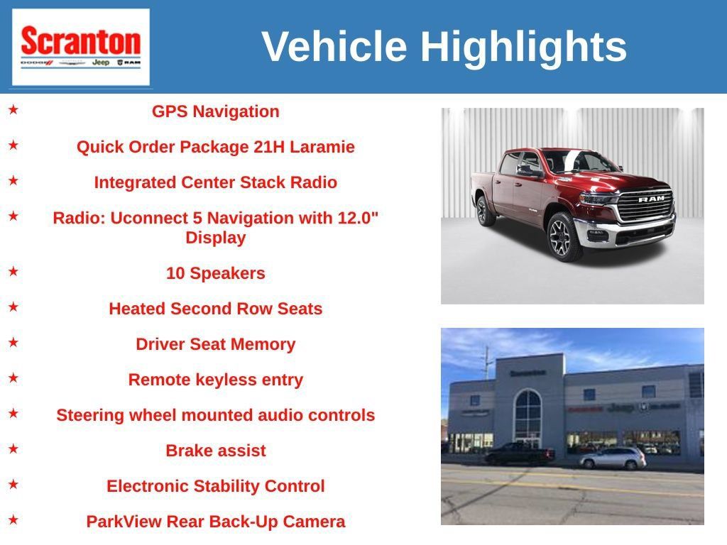 Certified 2026 RAM 1500 Laramie AWD/4WD image 6