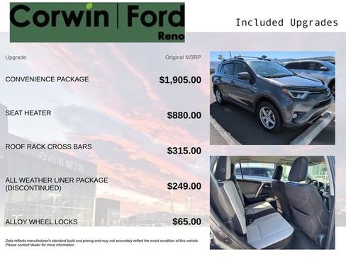 Used 2018 Toyota RAV4 XLE w/ Convenience Package AWD/4WD image 3