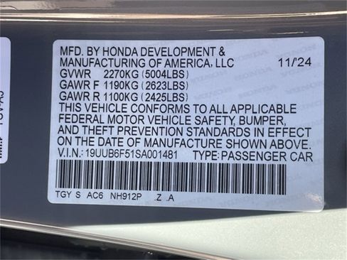 Used 2025 Acura TLX SH-AWD w/ A-SPEC Pkg image 36