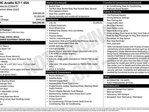 Used 2018 GMC Acadia SLT image 6