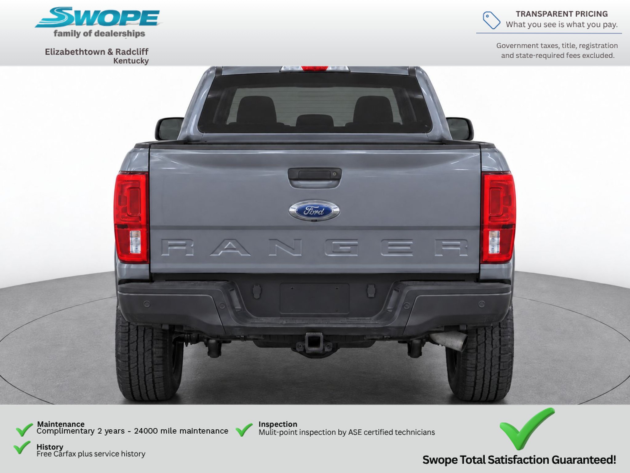Used 2021 Ford Ranger XLT w/ Equipment Group 301A Mid AWD/4WD image 6