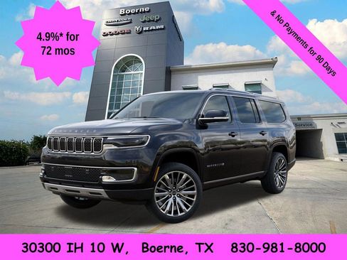 New 2025 Jeep Wagoneer L Series II AWD/4WD image 1
