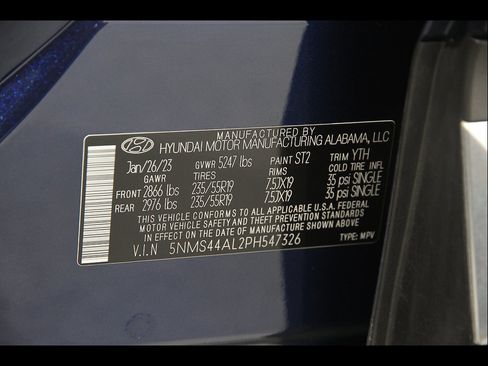 Certified 2023 Hyundai Santa Fe Limited w/ Cargo Package FWD image 23