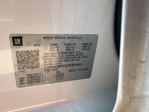 Used 2018 Chevrolet Tahoe LT AWD/4WD image 6
