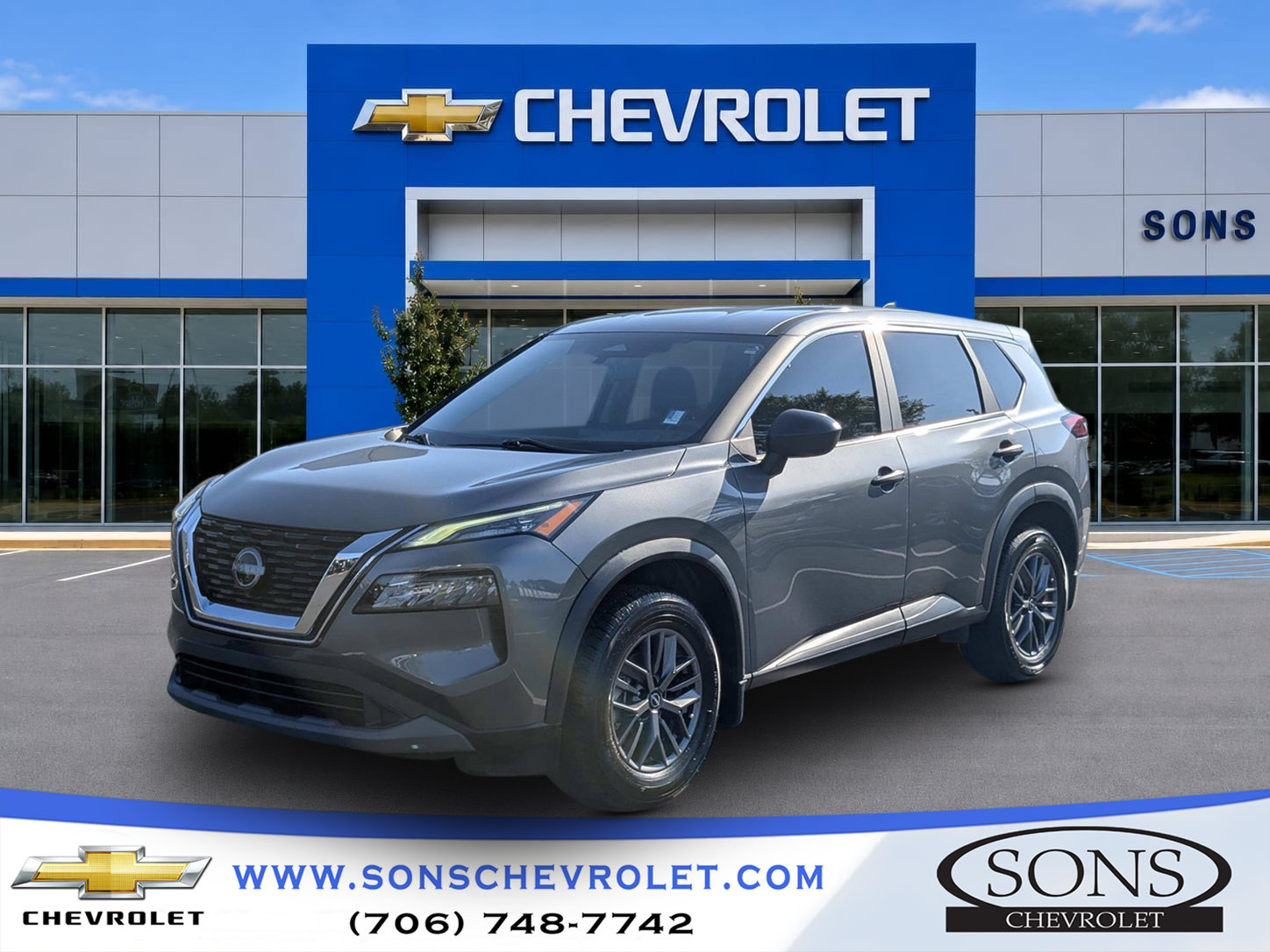 Used 2023 Nissan Rogue S FWD image 1