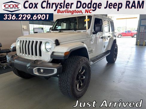 Used 2020 Jeep Wrangler Unlimited Sahara AWD/4WD image 1