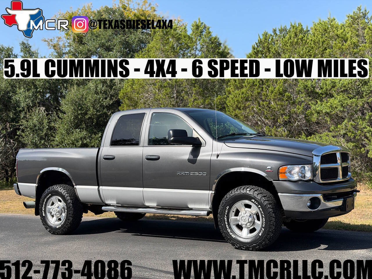 Used 2004 Dodge Ram 2500 Truck SLT w/ Trailer Tow Group AWD/4WD image 1