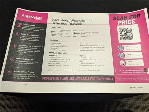 Used 2022 Jeep Wrangler Unlimited Rubicon 4xe w/ Steel Bumper Group image 22