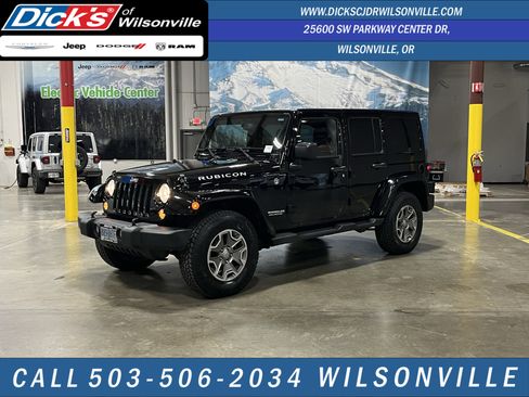 Used 2015 Jeep Wrangler Unlimited Rubicon w/ Connectivity Group image 1