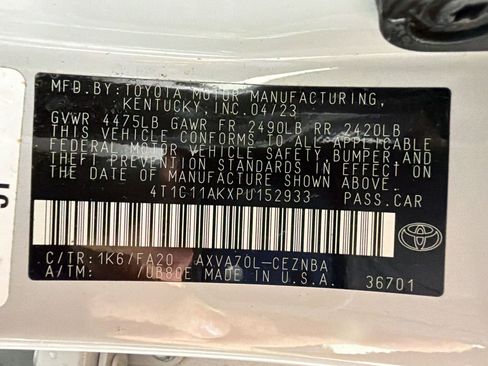 Used 2023 Toyota Camry LE FWD image 19