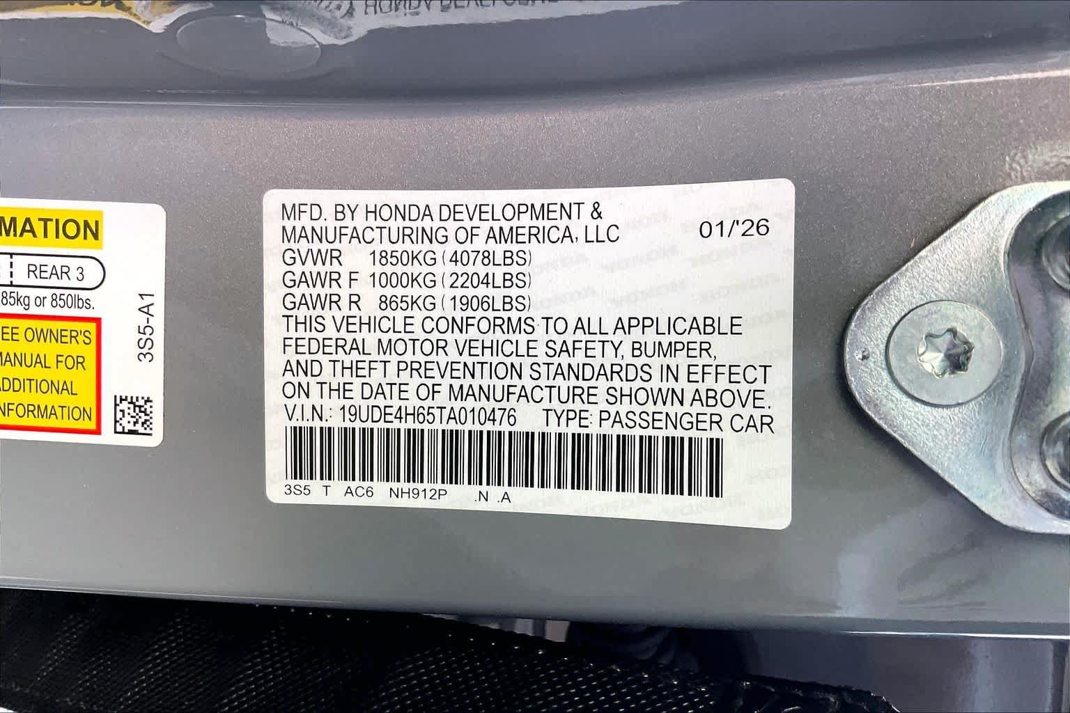 Certified 2026 Acura Integra A-Spec w/ Technology Package FWD image 33
