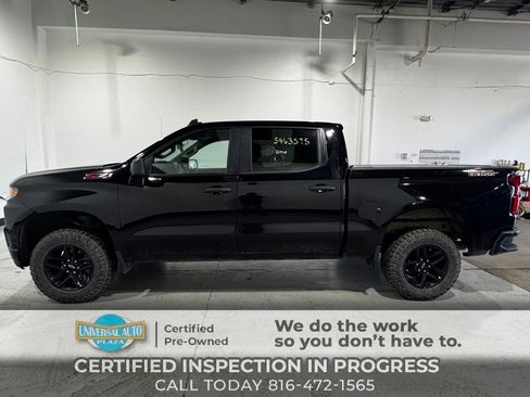 Used 2022 Chevrolet Silverado 1500 Custom Trail Boss w/ LPO, Dark Essentials Package image 1