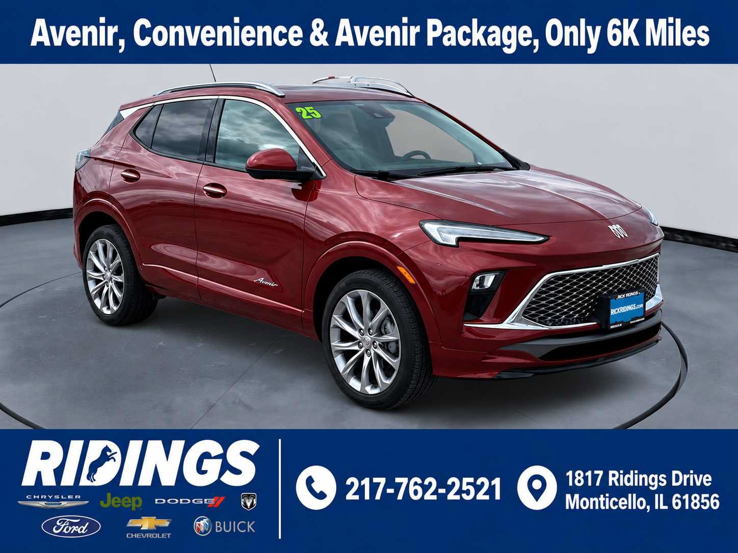 Used 2025 Buick Encore GX Avenir w/ Avenir Technology Package AWD/4WD image 1