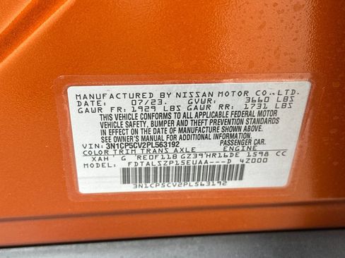 Used 2023 Nissan Kicks SV w/ Exterior Package FWD image 29