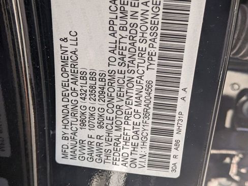 Used 2024 Honda Accord EX image 40