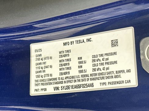 Used 2025 Tesla Model 3 Long Range RWD image 12