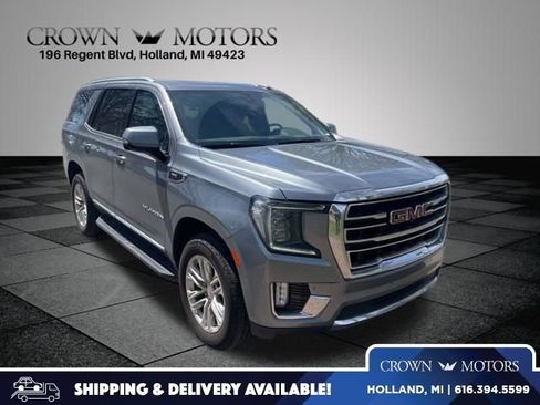 Used 2021 GMC Yukon SLT w/ SLT Premium Package image 1