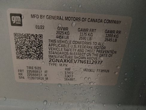 Used 2022 Chevrolet Equinox LT FWD image 33