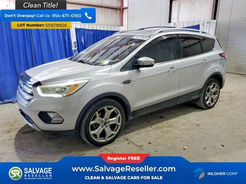 Used 2017 Ford Escape Titanium AWD/4WD image 1