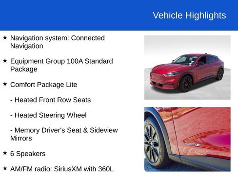 Used 2025 Ford Mustang Mach-E Select w/ Comfort Package Lite RWD image 11