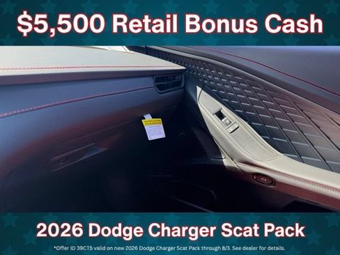 New 2026 Dodge Charger Scat Pack AWD/4WD image 26