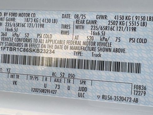 New 2025 Ford Transit 250 148 Medium Roof image 58