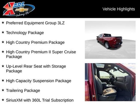 Certified 2026 Chevrolet Silverado 1500 High Country AWD/4WD image 2