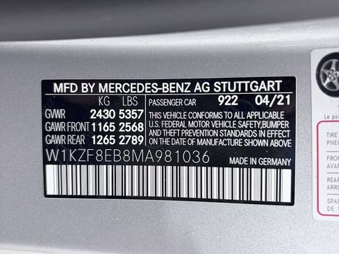 Certified 2021 Mercedes-Benz E 350 4MATIC Sedan image 25