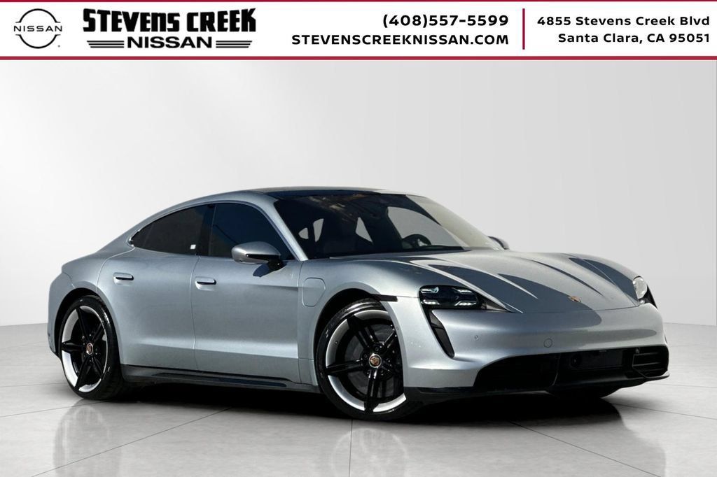 Used 2020 Porsche Taycan Turbo AWD/4WD image 1