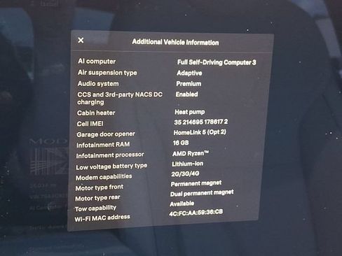 Used 2022 Tesla Model X Plaid AWD/4WD image 25