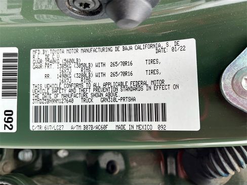 Used 2022 Toyota Tacoma TRD Off-Road w/ TRD Premium Off Road Package image 30