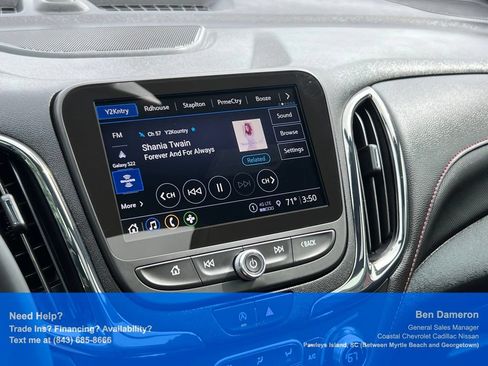 Used 2024 Chevrolet Equinox RS w/ RS Leather Package FWD image 36