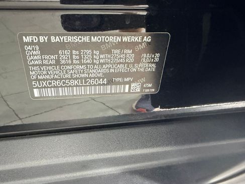 Used 2019 BMW X5 xDrive40i w/ Convenience Package AWD/4WD image 25
