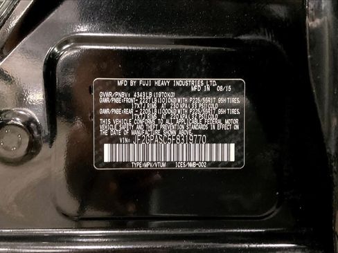 Used 2015 Subaru Crosstrek 2.0i Limited AWD/4WD image 36
