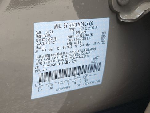New 2026 Ford Explorer Tremor AWD/4WD image 19