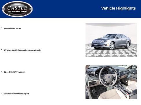Used 2011 Ford Fusion SEL w/ 301A Rapid Spec Order Code image 7