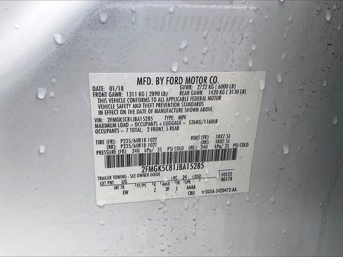 Used 2018 Ford Flex SEL FWD image 3