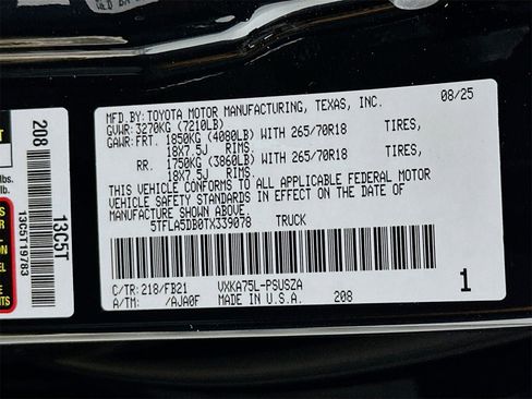 New 2026 Toyota Tundra SR5 image 29