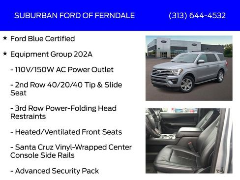 Used 2020 Ford Expedition XLT w/ Equipment Group 202A image 4