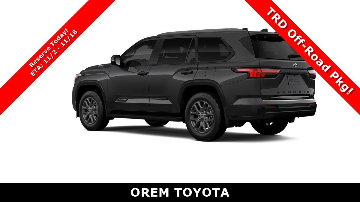 New 2026 Toyota Sequoia Platinum AWD/4WD image 6