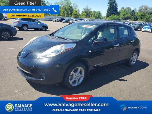 Used 2011 Nissan Leaf SL FWD image 1