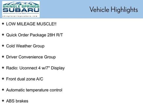 Used 2019 Dodge Challenger R/T w/ Driver Convenience Group image 50