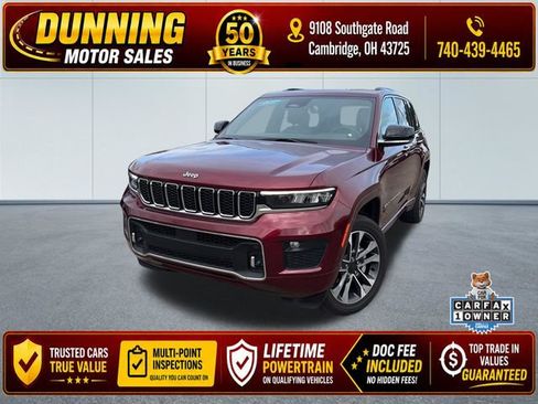 Used 2023 Jeep Grand Cherokee Overland w/ Luxury Tech Group IV AWD/4WD image 1